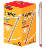 Imagem do produto CANETA ESFEROGRAFICA PONTA FINA VERMELHA.