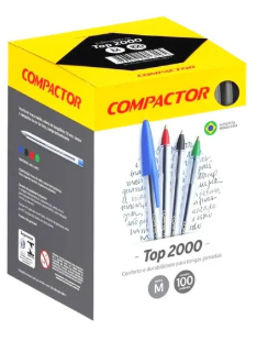 Imagem do produto CANETA ESFEROGRAFICA PRETA.