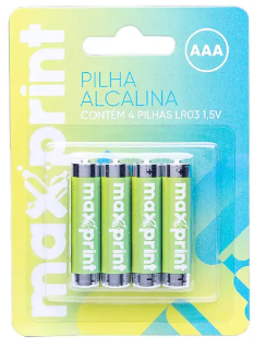 Imagem do produto PILHA ALCALINA AAA PEQUENA .