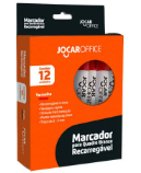 Imagem do produto MARCADOR PARA QUADRO BRANCO RECARREGAVEL VERMELHO.