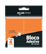 Imagem do produto BLOCO ADESIVO POST-IT LARANJA.
