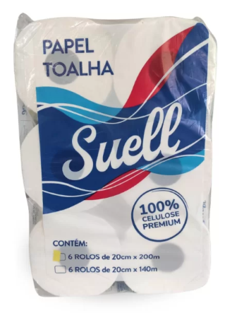 Imagem do produto PAPEL TOALHA BOBINA AUTO CORTE .